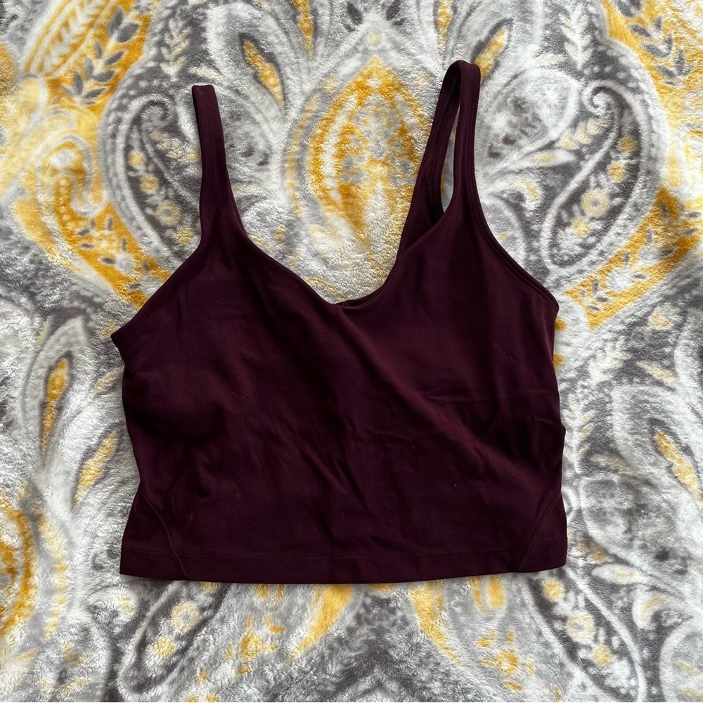 Lululemon align tank cassis size 6